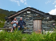 Al Bivacco Zamboni da Madonna delle nevi (il 5 luglio 2013)